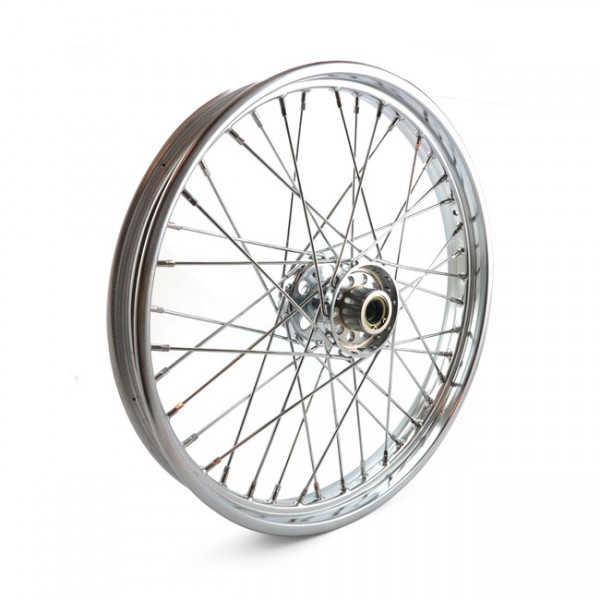 Speichenrad vorne Chrom, 2,15x21", für Harley-Davidson FL 36-66