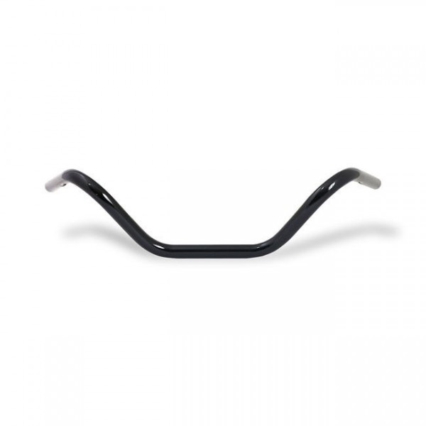 Buckhorn Lenker einteilig, Schwarz, für Harley - Davidson