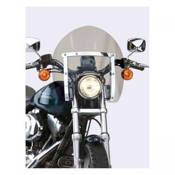 N. Cycles Switchblade Shorty Windshield getönt f. Harley-Davidson FXD FXCW 06-17