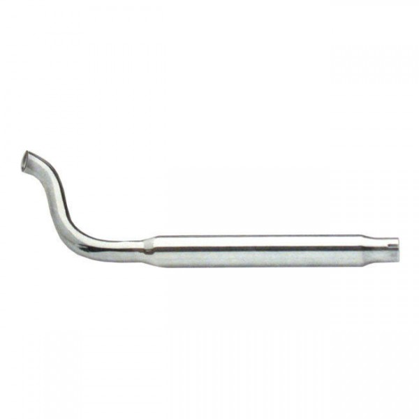 Paughco Schalldämpfer High Sweept links; Endtopf Chrom, für Harley - Davidson