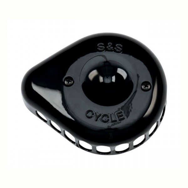 S&S Luftfilter Deckel Teardrop Schwarz f. Harley-Davidson S&S SuperStock Stealth
