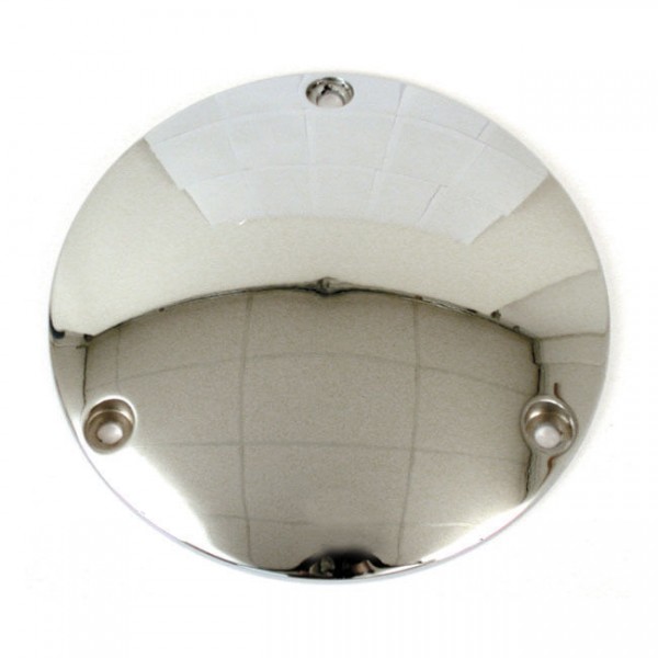 Kupplungsdeckel Derby Cover Domed Chrom, f. Harley - Davidson Big Twin 70 - 98
