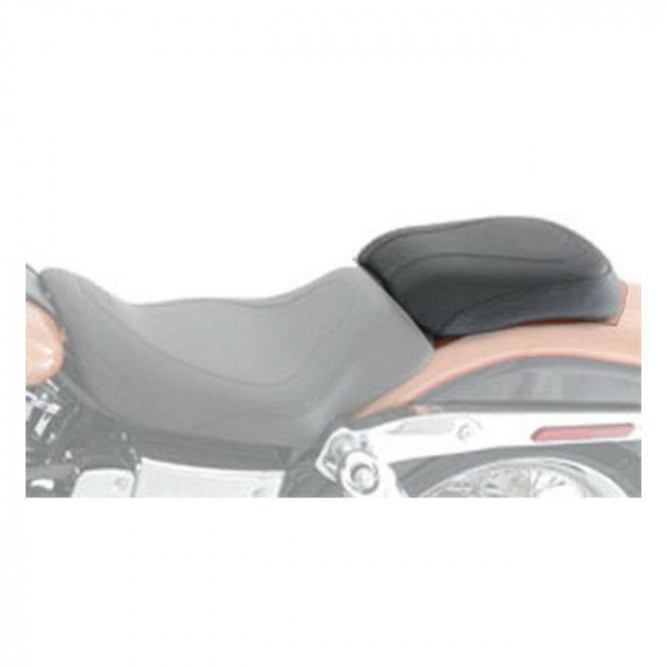 Mustang Tripper Sozius Sitz Pad, 7", Schwarz, f. Harley-Davidson Dyna 96-05