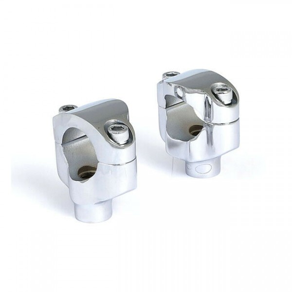 Riser Beach Bar 1 5/8", Chrom für Harley - Davidson mit 1 1/4" Lenker