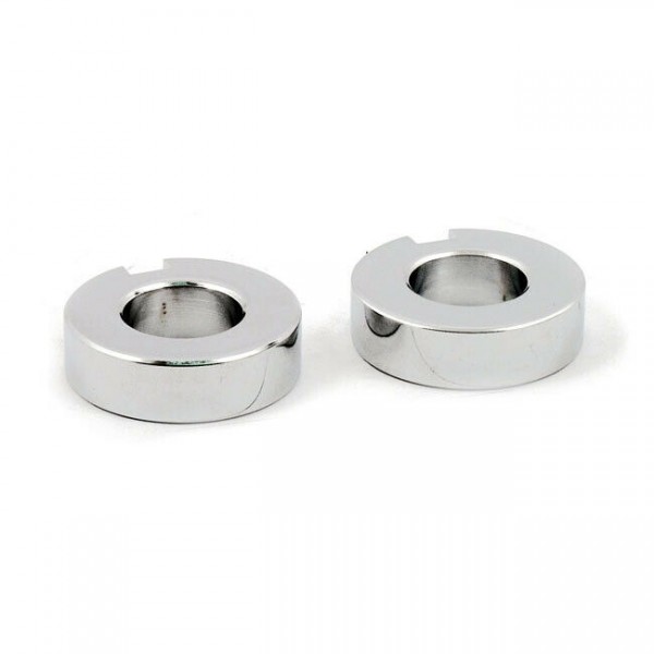 Achspanner Distanzen Chrom für Harley - Davidson Softail 00-07