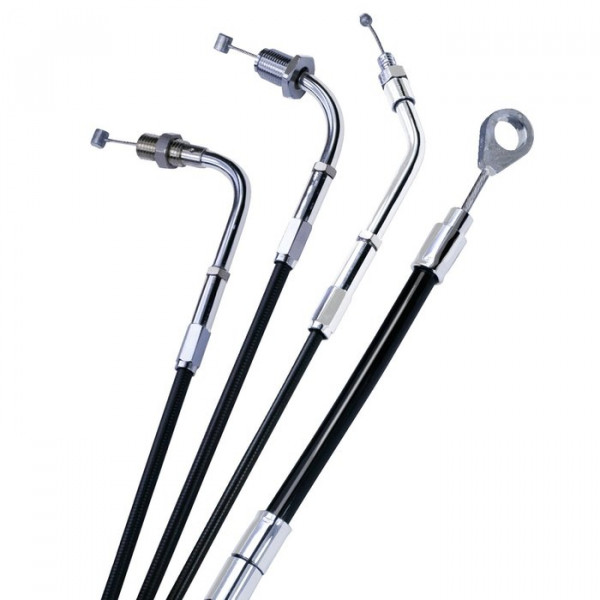 Barnett Gaszug Schwarz 36" für Harley-Davidson Big Twin 90-95, XL 88-95