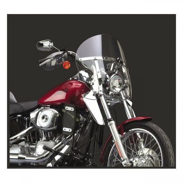 N. Cycles Switchblade Chopped Windshield, klar f. Harley-Davidson FXST 80-15
