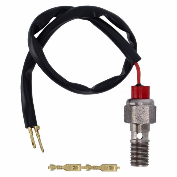 Goodridge Banjo m. Bremslichtschalter Bremsleitung M10x1,25 f. Harley-Davidson