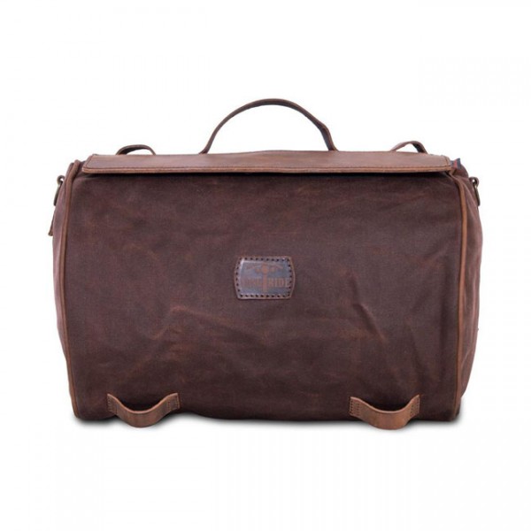 Longride Gepäckrolle Roll Bag S, Waxcotton, Braun, für Harley-Davidson