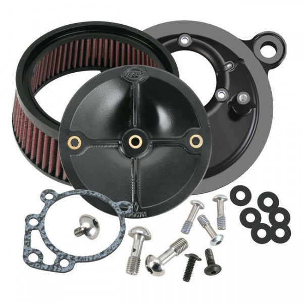 S&S Super Stock Stealth Luftfilter f. Harley - Davidson BT Evo 93-99 Keihin CV