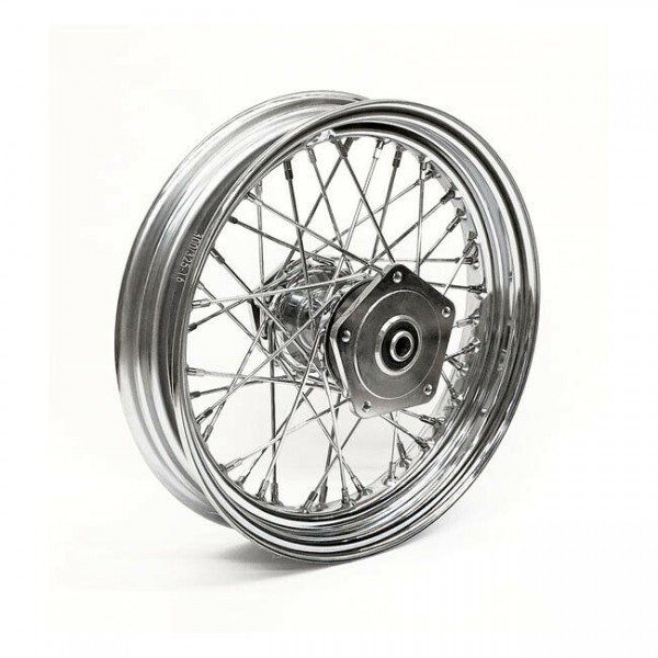 Speichenrad hinten, Chrom, 3x16" für Harley-Davidson Touring 86-99