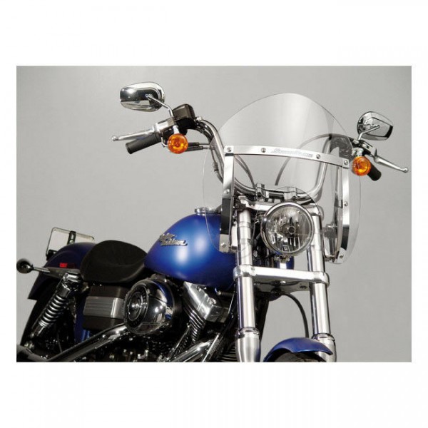 N. Cycles Switchblade Shorty Windshield klar f. Harley-Davidson FXSB FXDWG 06-17