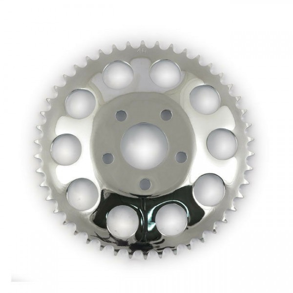 Kettenrad, Ritzel, Rear Sprocket 51 Zähne Chrom, für Harley-Davidson FXR 82-85