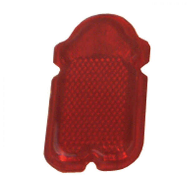 Rücklicht Ersatzglas 5059-47 für Tombstone Harley-Davidson 47-54 mit E-Zeichen