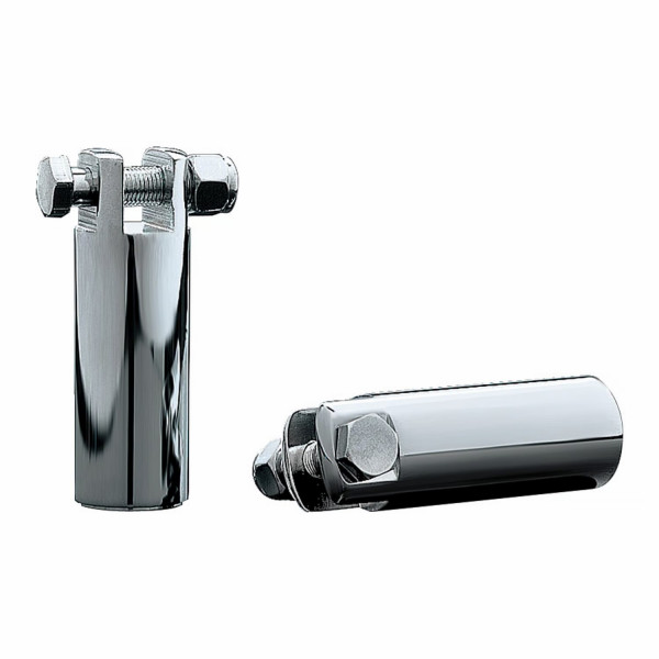 Küryakyn verlängerte Fußrastenaufnahmen Chrome 3/8 Aufnahme für Harley-Davidson