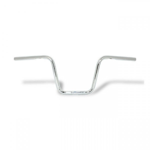Fehling Narrow Apehanger Lenker 25cm hoch, Chrom, für Harley-Davidson mit TÜV!