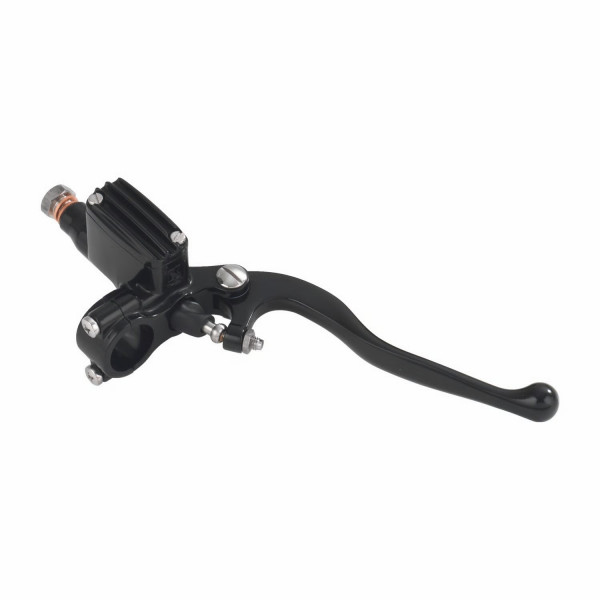 KustomTech Handbremszylinder Classic schwarz 14mm für Harley-Davidson