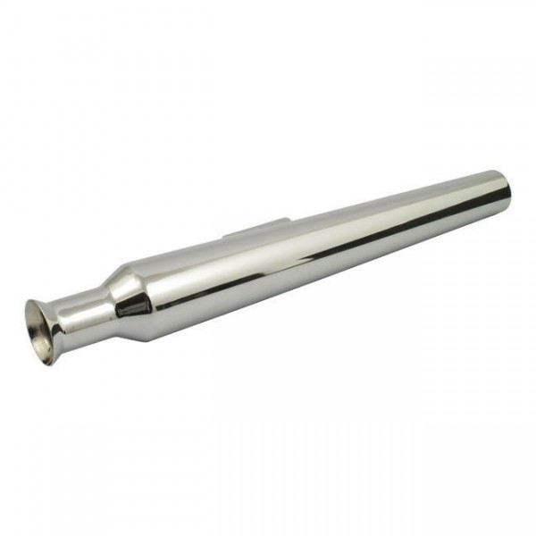 Paughco Schalldämpfer Bell Tip 20"; Endtopf Chrom, für Harley - Davidson