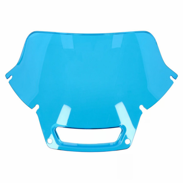 Custom - Windscreen Windshield Lowrider ST Blau f. Harley-Davidson FXLRST 22-26