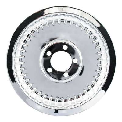 Chrome Outer Pulley Cover 66 Tooth For Harley Night Train Softail Custom FXSTC Chrome Outer Pulley Cover 66 Tooth For Harley Night Train Softail Custom FXSTC