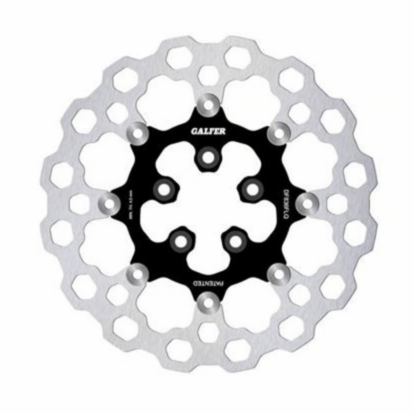 Galfer Cubiq 11,8" Bremsscheibe hinten TÜV VA f. Harley-Davidson Touring 08-25