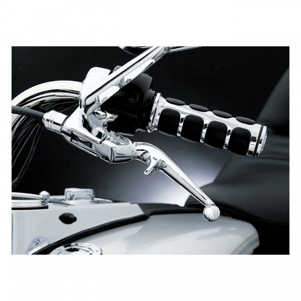 Küryakyn Trigger Brems & Kupplungshebel Chrom für Harley-Davidson 96-17