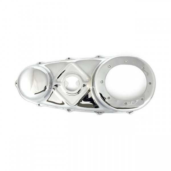 Paughco Primär Cover, Primärdeckel Chrom für Harley-Davidson Big Twin 36-54