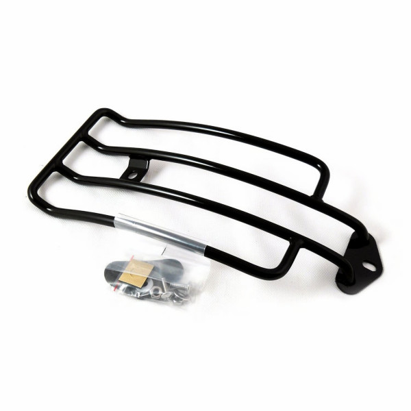 Solo Gepäckträger Schwarz für Harley Dyna Wide Glide FXDWG 1993-2005 Einzelsitz