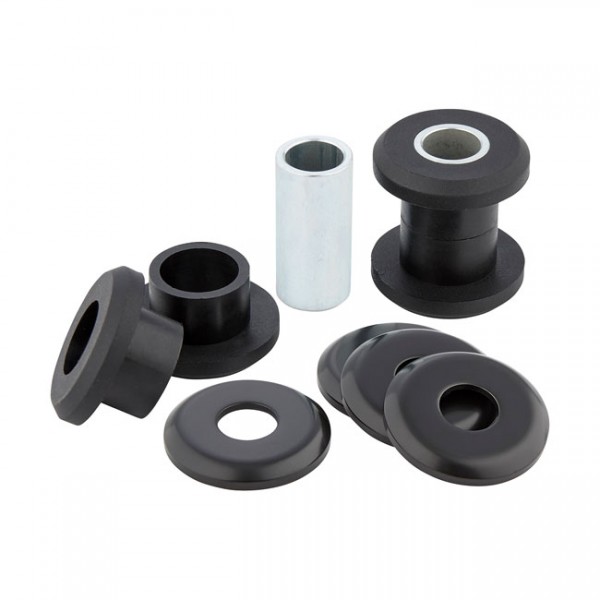 Arlen Ness PU Riser Dämpfer Kit Schwarz für Harley-Davidson Touring 84-24