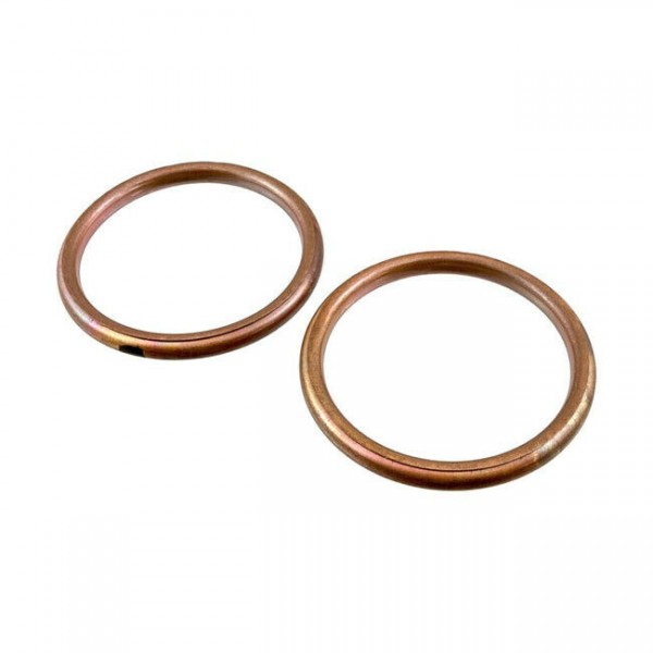 1 Paar Motone Auspuffdichtung Kupfer für Triumph 16-20 Bonneville 900/1200 Motor