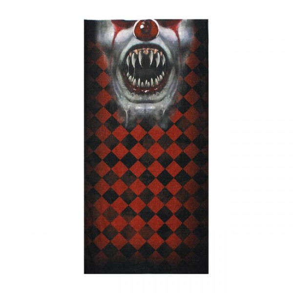 Lethal Thread Bandana, Schlauchschal, Multifunktionstuch, Clown Skull
