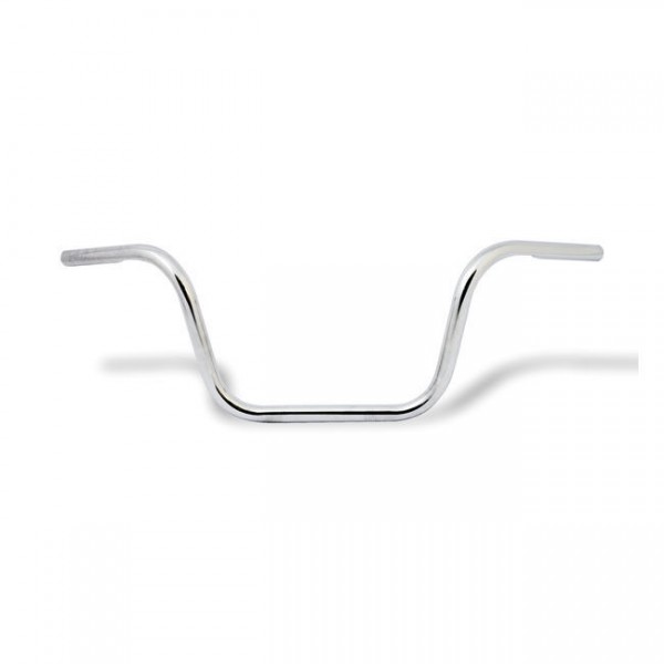 1" Apehanger 10" hoch, Chrom, für Harley - Davidson ab 82 mit Kabelkerben