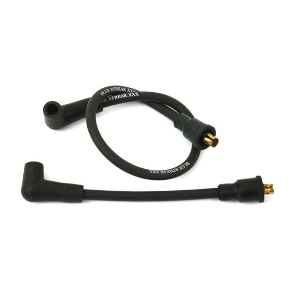 Blue Streak Zündkabel XXX 8mm schwarz für Harley-Davidson Softail, Dyna 85-99