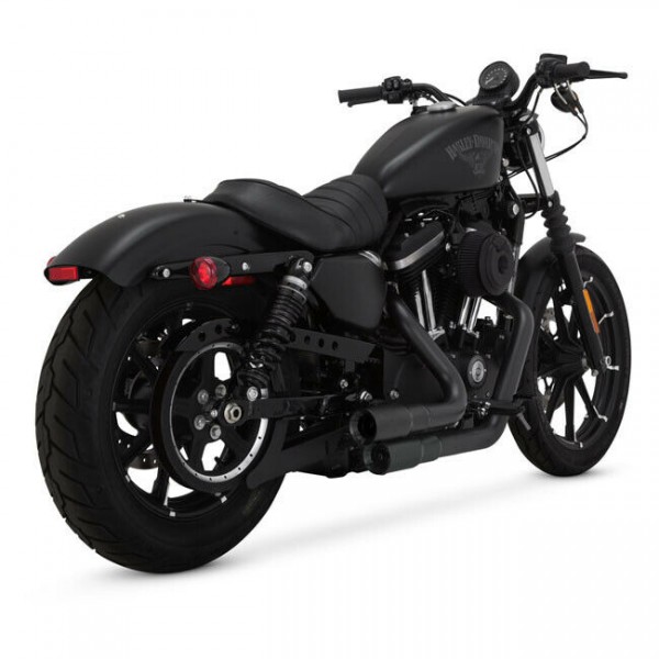 Vance & Hines Mini-Grenades, Schwarz, für Harley-Davidson Sportster XL 04-19