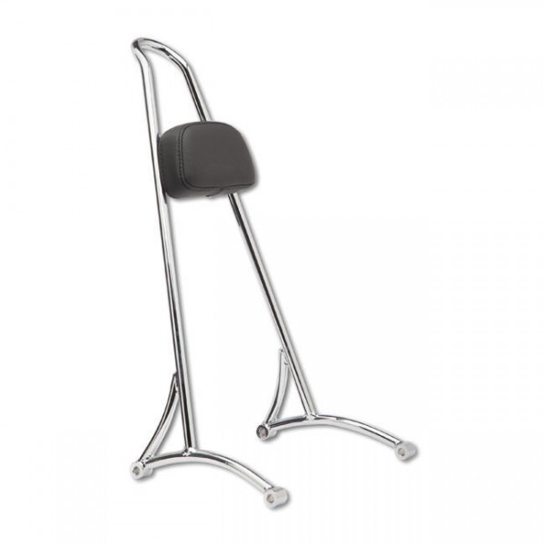 Burly Sissy Bar Old School 20" Chrom, für Harley - Davidson Sportster 96-03