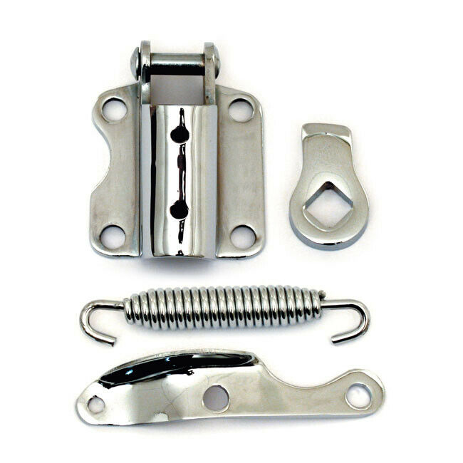 Set: Borsa laterale supporto adatto per Harley Sportster Forty-Eight