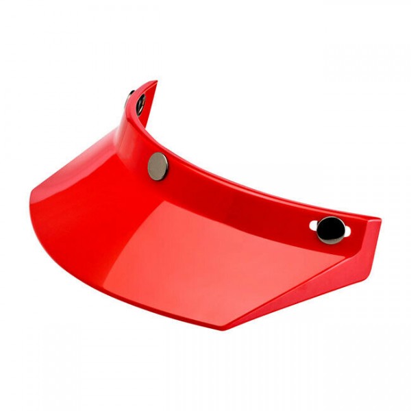 Biltwell Moto Cross Visier, Rot , für Jethelme