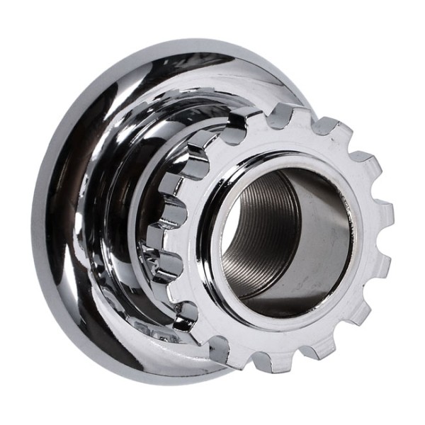 Samwel Lagereinstellmutter Chrom für Harley-Davidson FL, EL 39-48 Springergabel