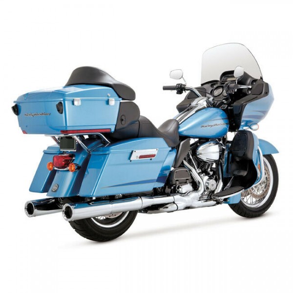 Vance & Hines Power Duals Krümmer Chrom, für Harley-Davidson Touring Bj.09-16