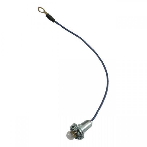Fatbob Tacho Dashcover Lampenfassung 1 Kabel, für Harley-Davidson FLH 48-85