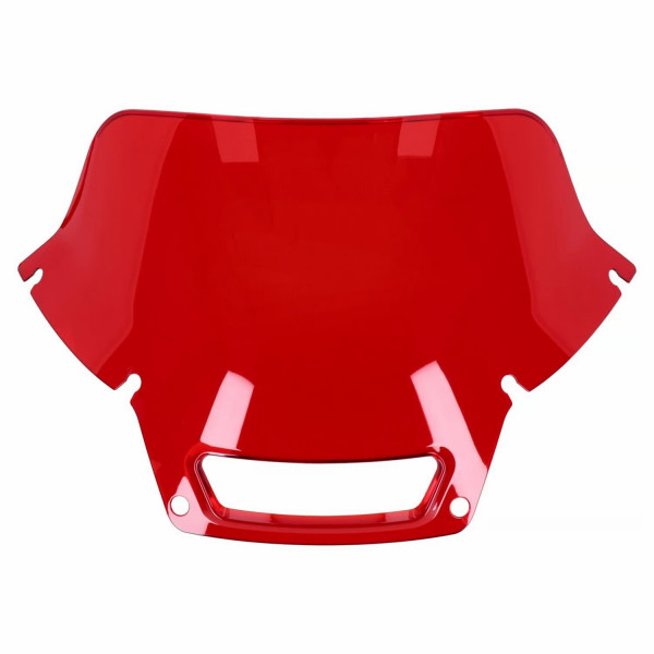 Custom - Windscreen Windshield Lowrider ST rot f. Harley-Davidson FXLRST 22-26