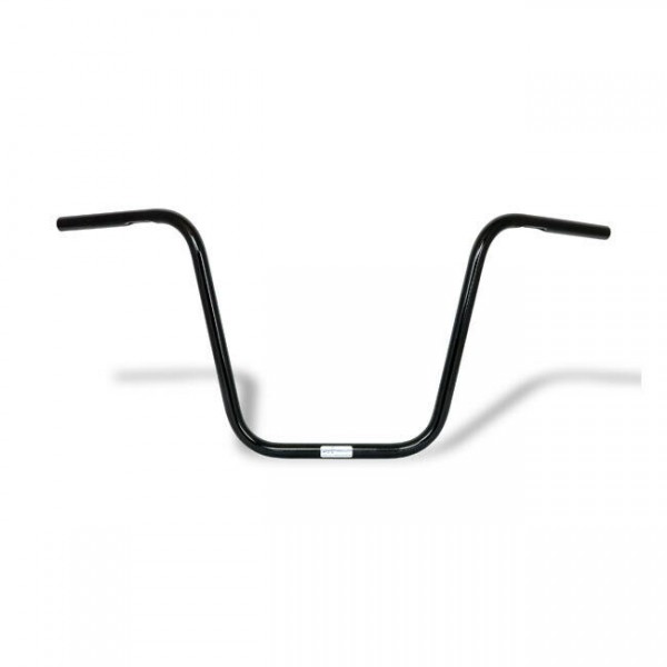 Fehling Apehanger Lenker 40cm hoch, 3-Loch, Schwarz, f. Harley-Davidson m. TÜV!