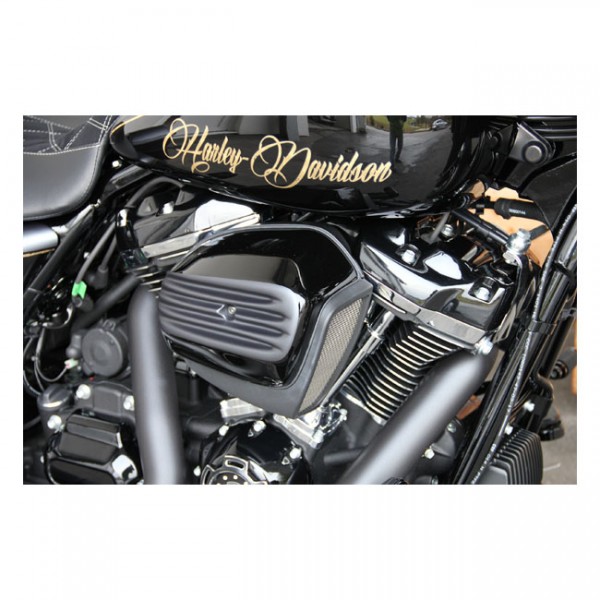Cultwerk Luftfilter Deckel Special Schwarz für Harley-Davidson Touring 17-22