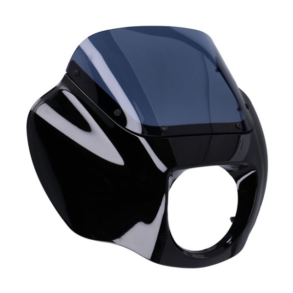 Quarter Fairing Verkleidung schwarz ABS für Harley-Davidson Softail 18-25