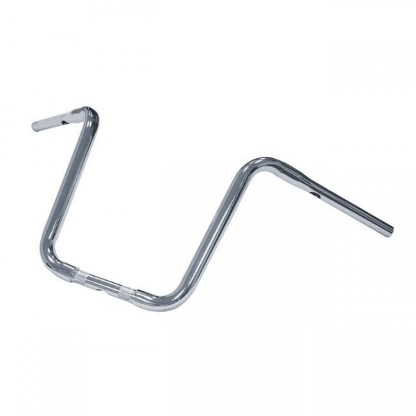 Buffalo 1 1/4" Apehanger 17" hoch, Chrom, für Harley - Davidson