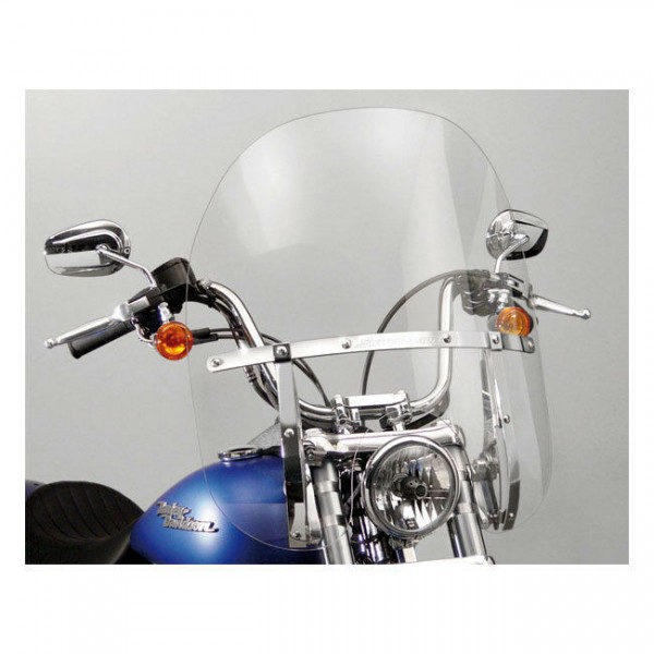 N. Cycles Switchblade 2-up Windshield klar f. Harley-Davidson FXSB, FXDWG 06-17