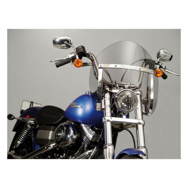 N. Cycles Switchblade Shorty Windshield klar f. Harley-Davidson FXD, FXCW 06-17