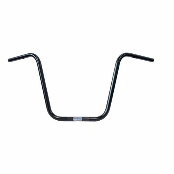 Fehling Apehanger Lenker 40cm hoch Schwarz für Harley-Davidson mit E-Gas mit TÜV