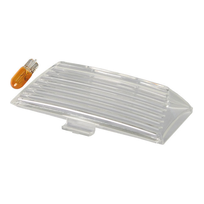 Red Rear Fender Tip Light Lens Cover For Harley Softail Heritage Road King – MOTORFISH