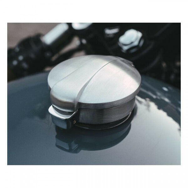 Motone Tankdeckel Monza Aluminium satiniert, f. Harley-Davidson 83 - 20